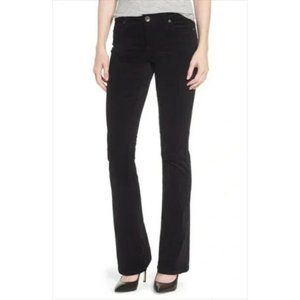 KUT Farrah Black Baby Boot Jeans